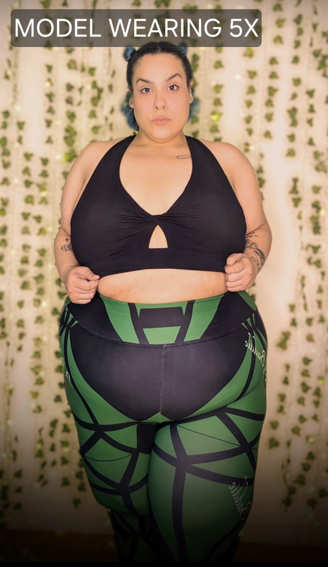 "God's Promise" Plus Size UPF 50+ High-Rise Pant 28" - 31"-5