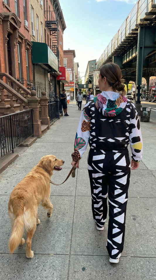 "Shelah" unisex wide-leg pants