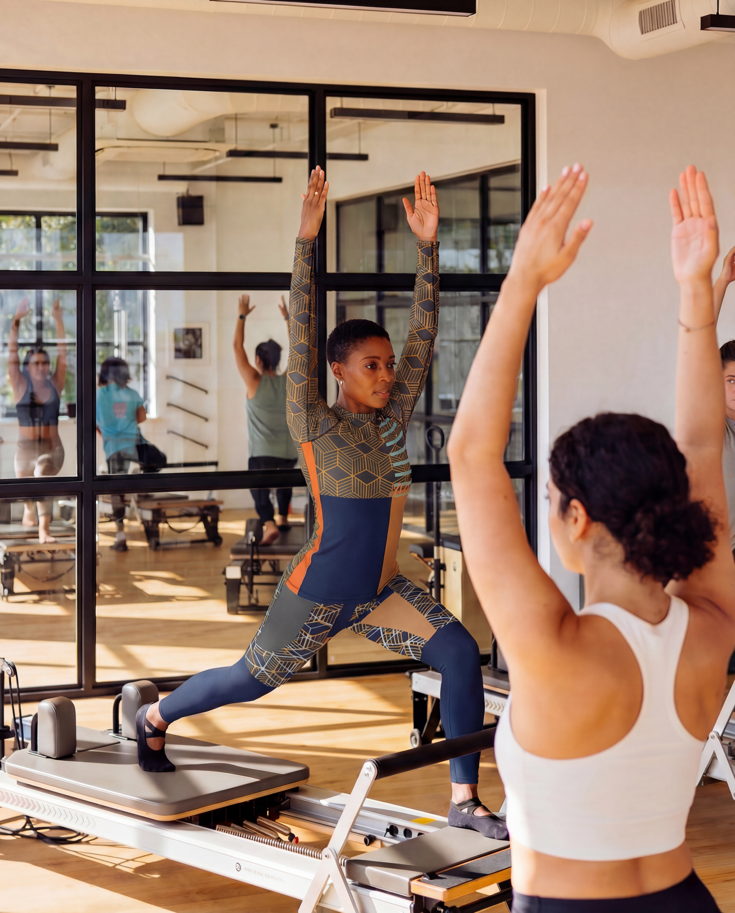 "Bantu Road" UPF 50+ Fitted Stretchy L/S Tee