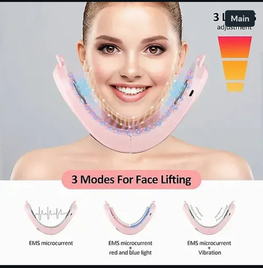 Spend $200 - Free Reduce Double Chin! V-Lift Facelift Device with EMS Massage