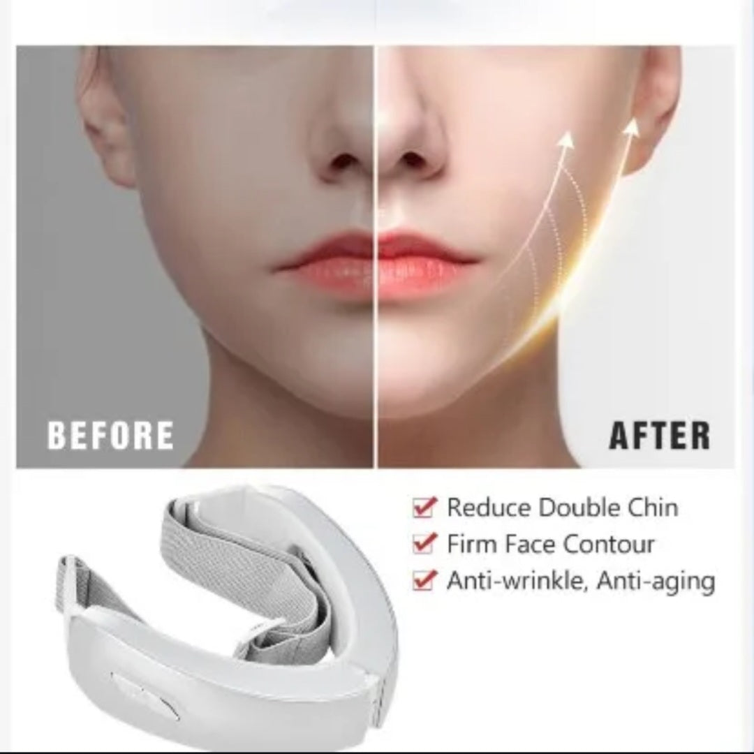 Spend $200 - Free Reduce Double Chin! V-Lift Facelift Device with EMS Massage