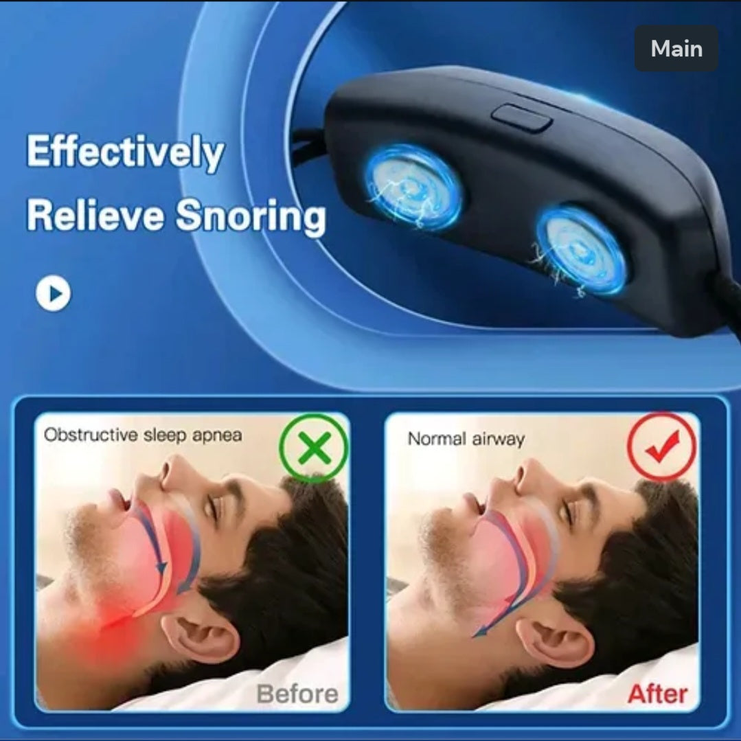 Spend $200 - Free Stop Snoring! Smart Intervention Snoring Stopper with Comfortable Chin Strap