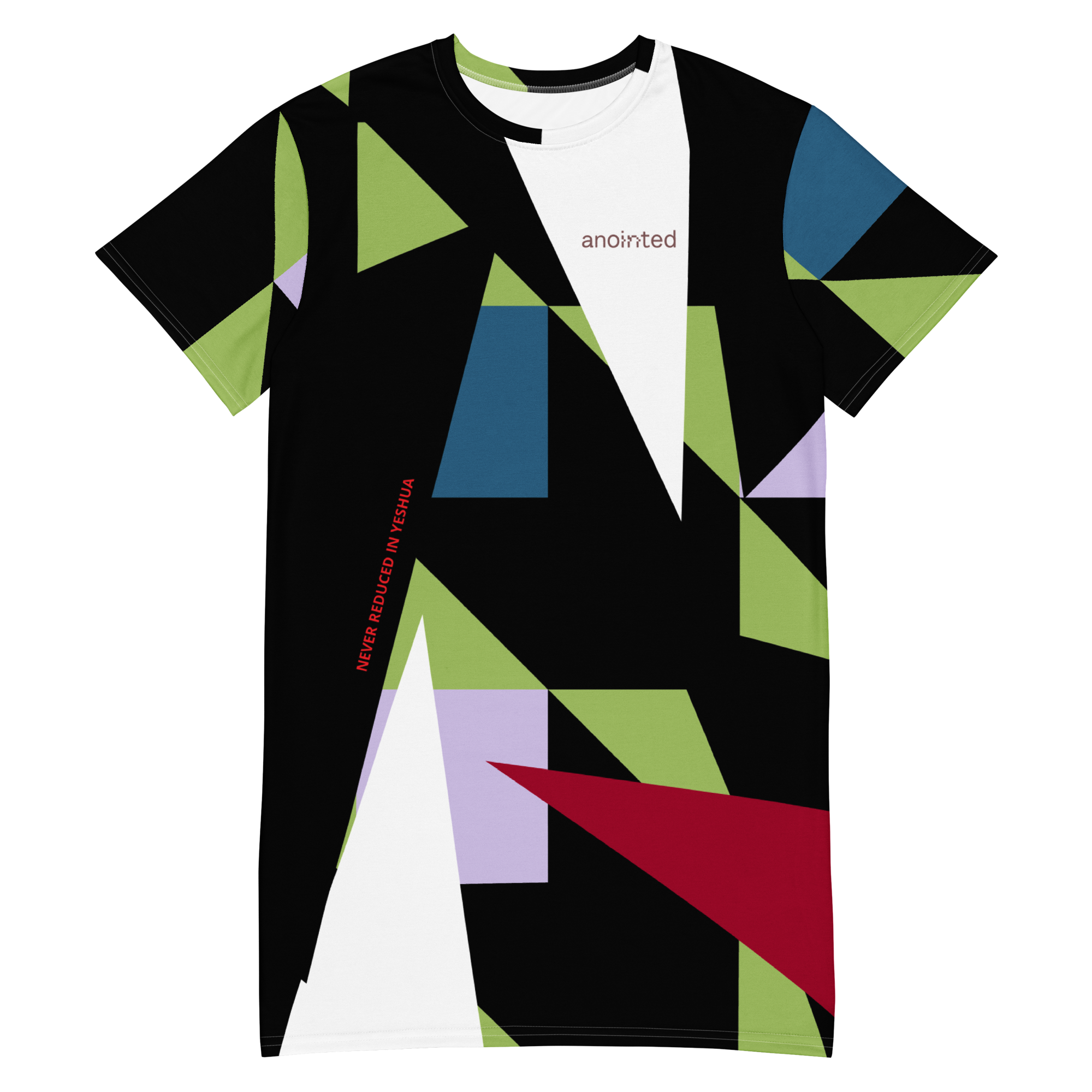 "Never Reduced" T-shirt dress-2