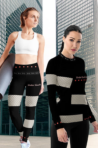 "Under God's Eye" Straight Size UPF 50+ High-Rise Pant 27" - 30"